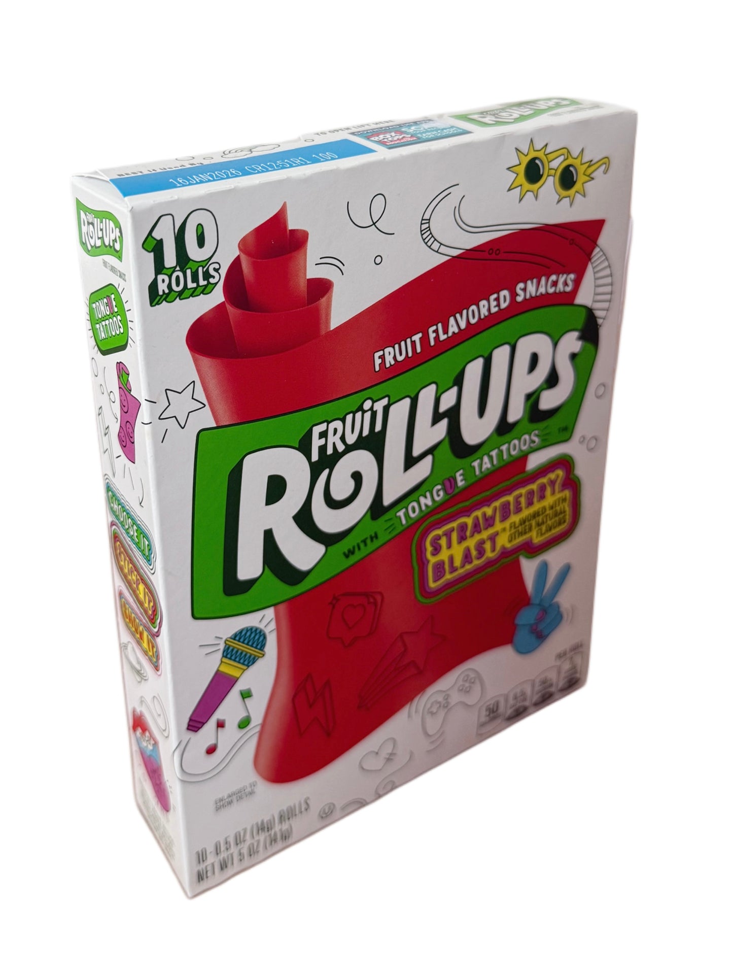 Fruit Roll-Ups Strawberry Blast