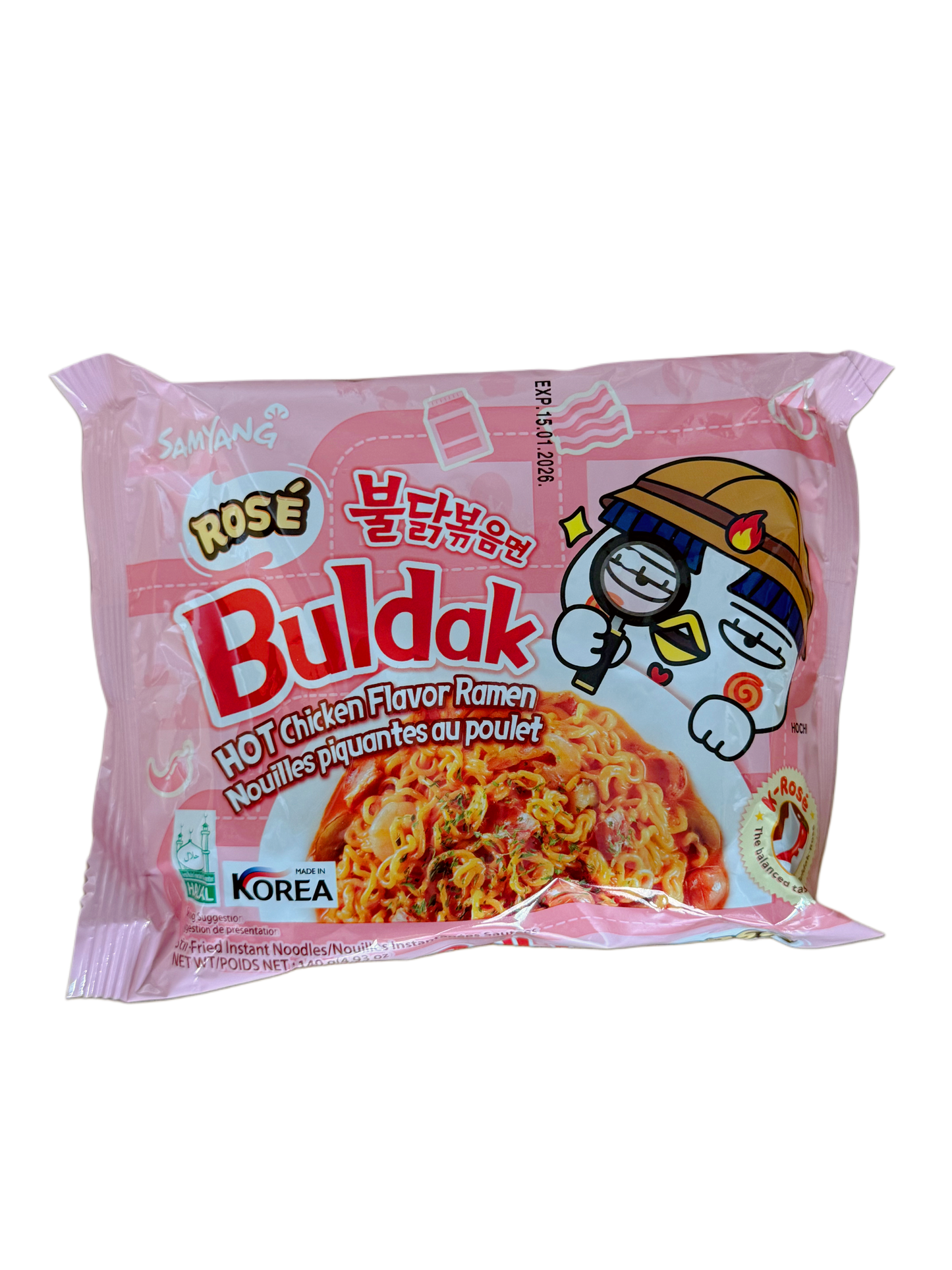 Samyang Buldak Rose Hot Chicken Flavour