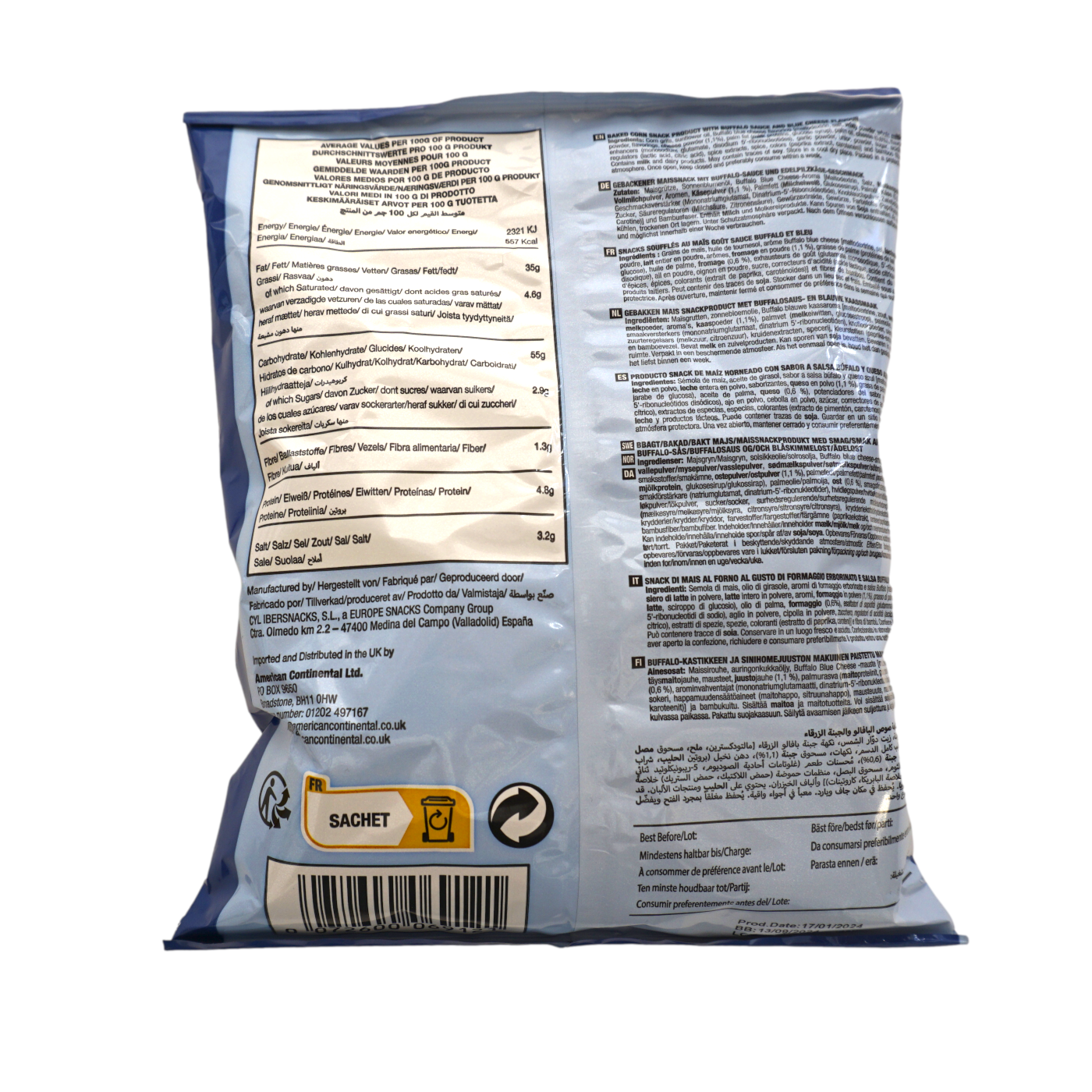 Herr´s Buffalo Blue Cheese Curls 113gr