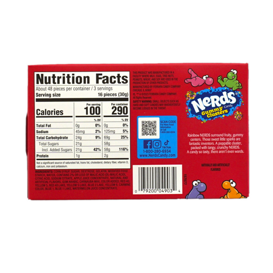 Nerds Gummy Clusters Rainbow