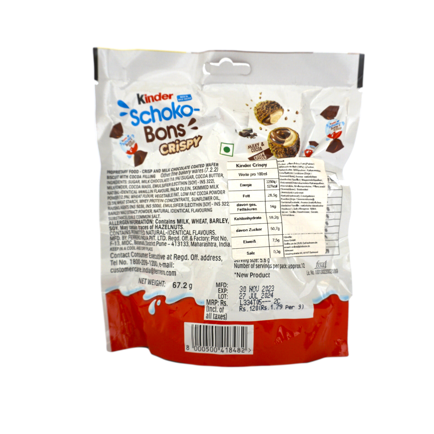 Kinder Schoko Bons Crispy