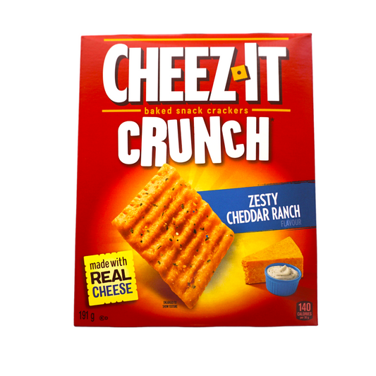 Cheez it Crunch Zesty Cheddar Ranch