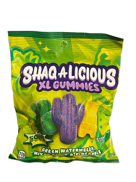 Shaq A Licious Sour XL Gummies