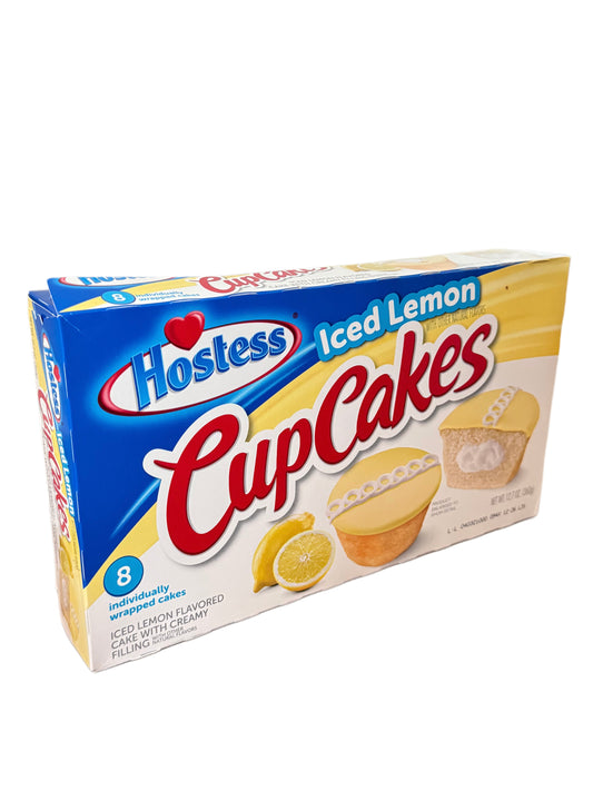 Hostess Iced Lemon Cupcakes