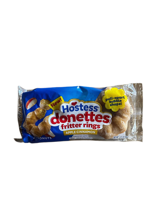 Hostess Donettes Fritter Rings Apple Cinnamon