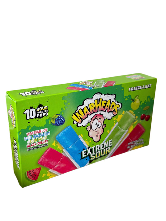 Warheads Extreme Sour Freezer Pops