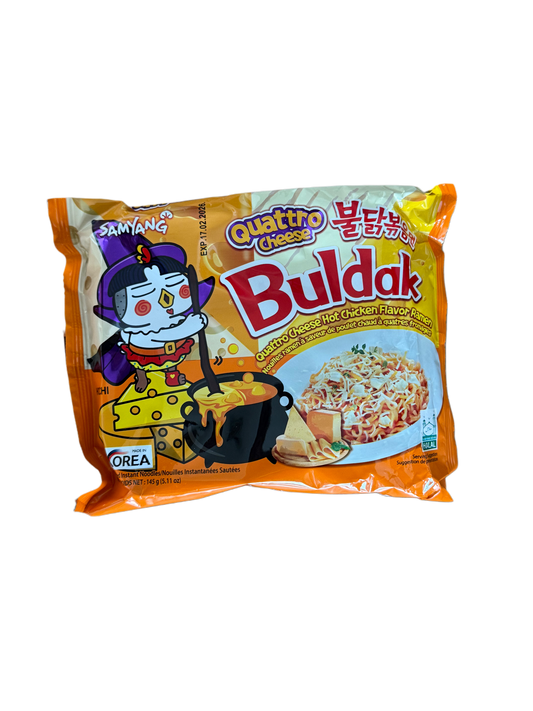 Samyang Buldak Quattro Cheese Hot Chicken Flavour