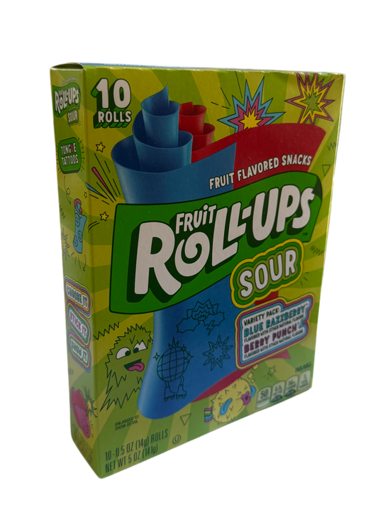 Fruit Roll-Ups Sour Variety Pack