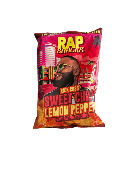 Rap Snacks Rick Ross Sweet Chili Lemon Pepper