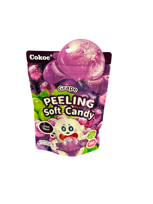 Cokoc Grape Peeling Soft Candy